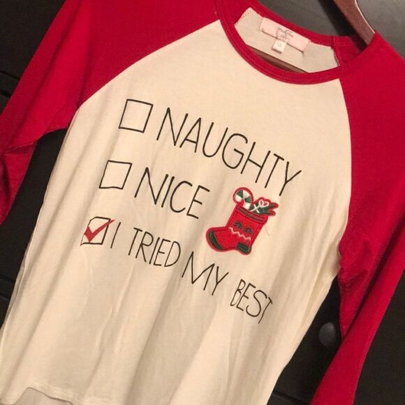 NWT Moa Moa Girls Christmas Tee - Size XL (14) - Picture 1 of 5